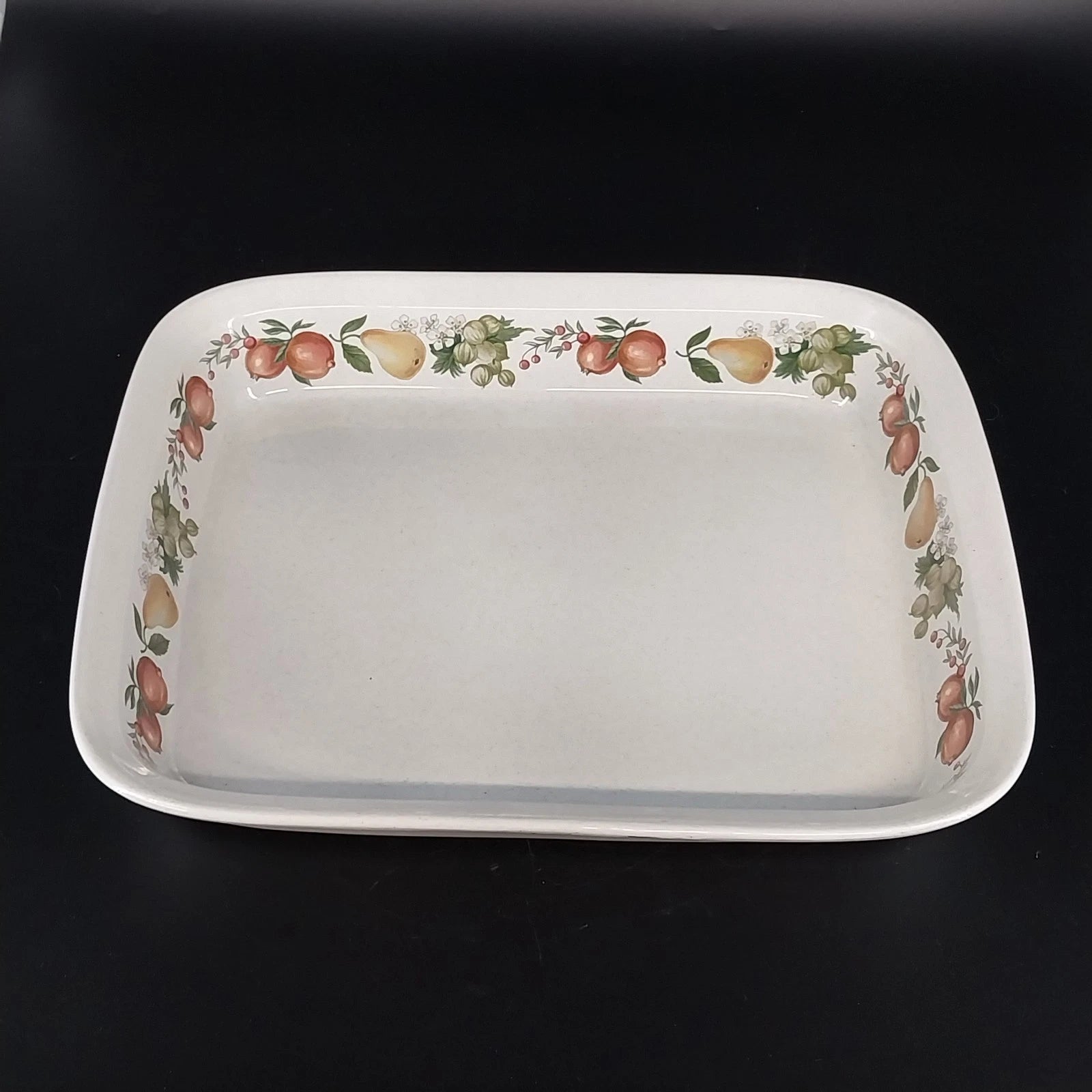 Vintage Wedgwood Quince rectangular stoneware baker dish