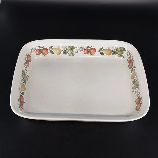 Vintage Wedgwood Quince rectangular stoneware baker dish