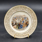 Wittnauer Central Park Winter Currier Ives bone china collector plate