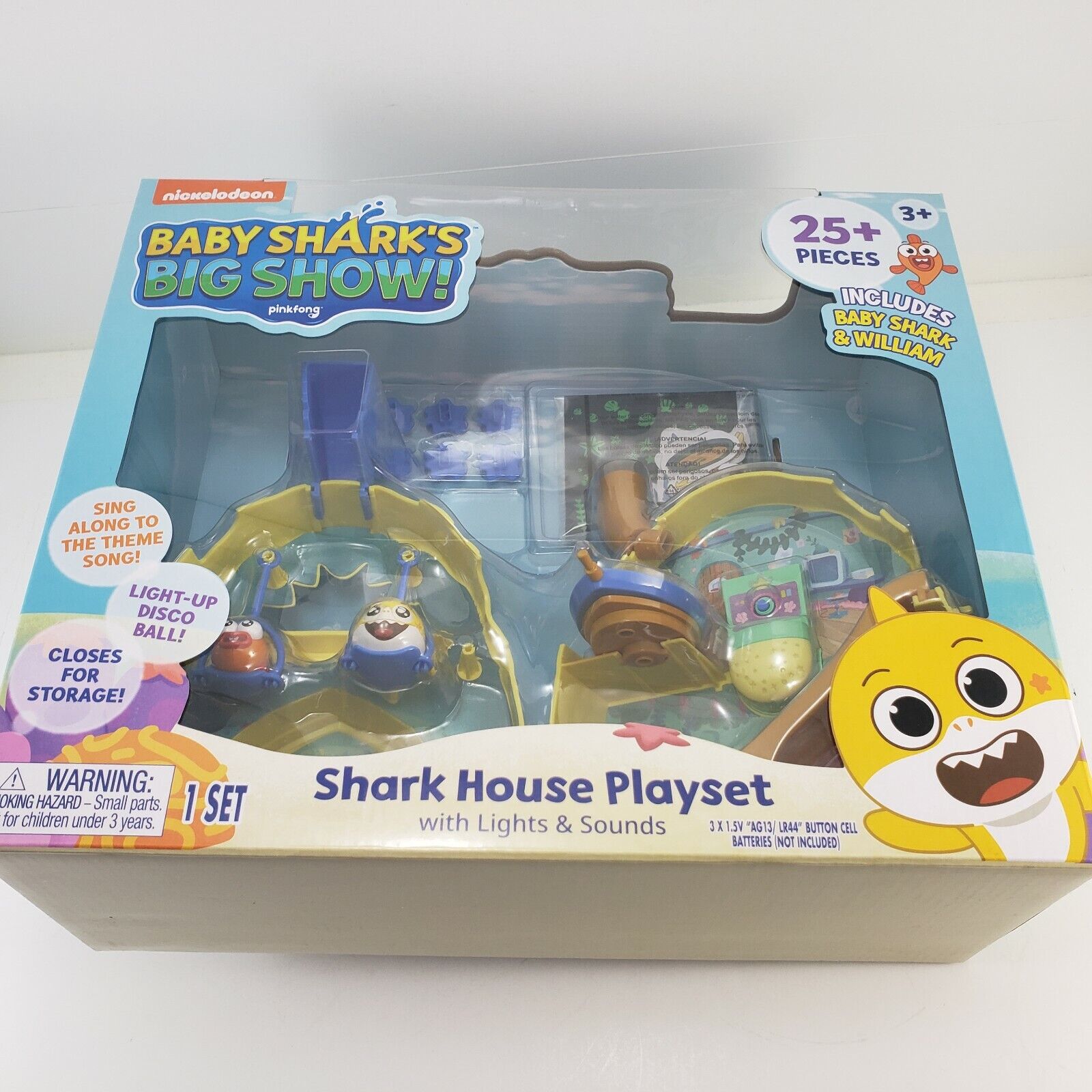 Baby Shark Shark House playset with lights and sounds