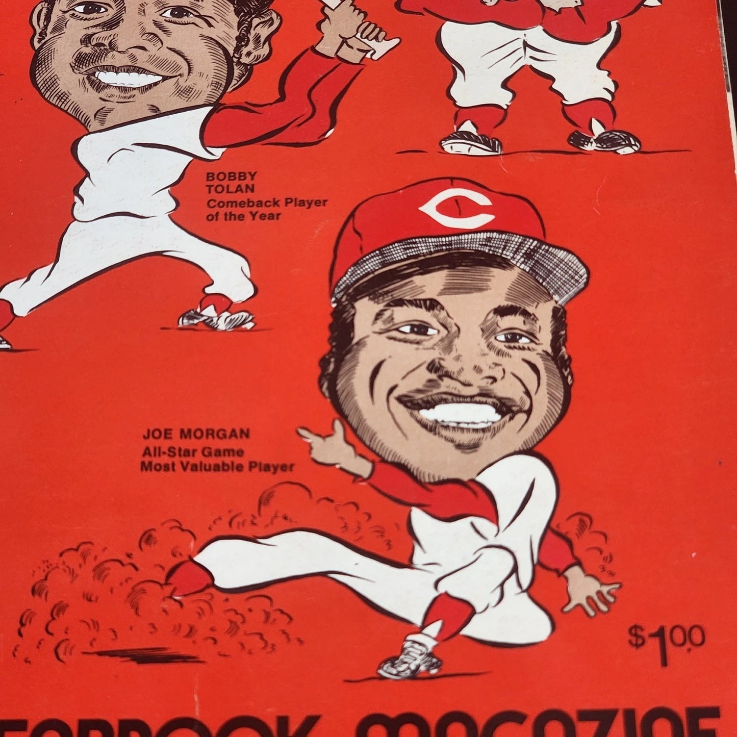 Cincinnati Reds 1973 Yearbook Johnny Bench MLB Baseball Magazine Vintage