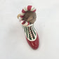Enesco Charming Tails You're A Sweet Sole Mouse Christmas Shoe Candy Cane China