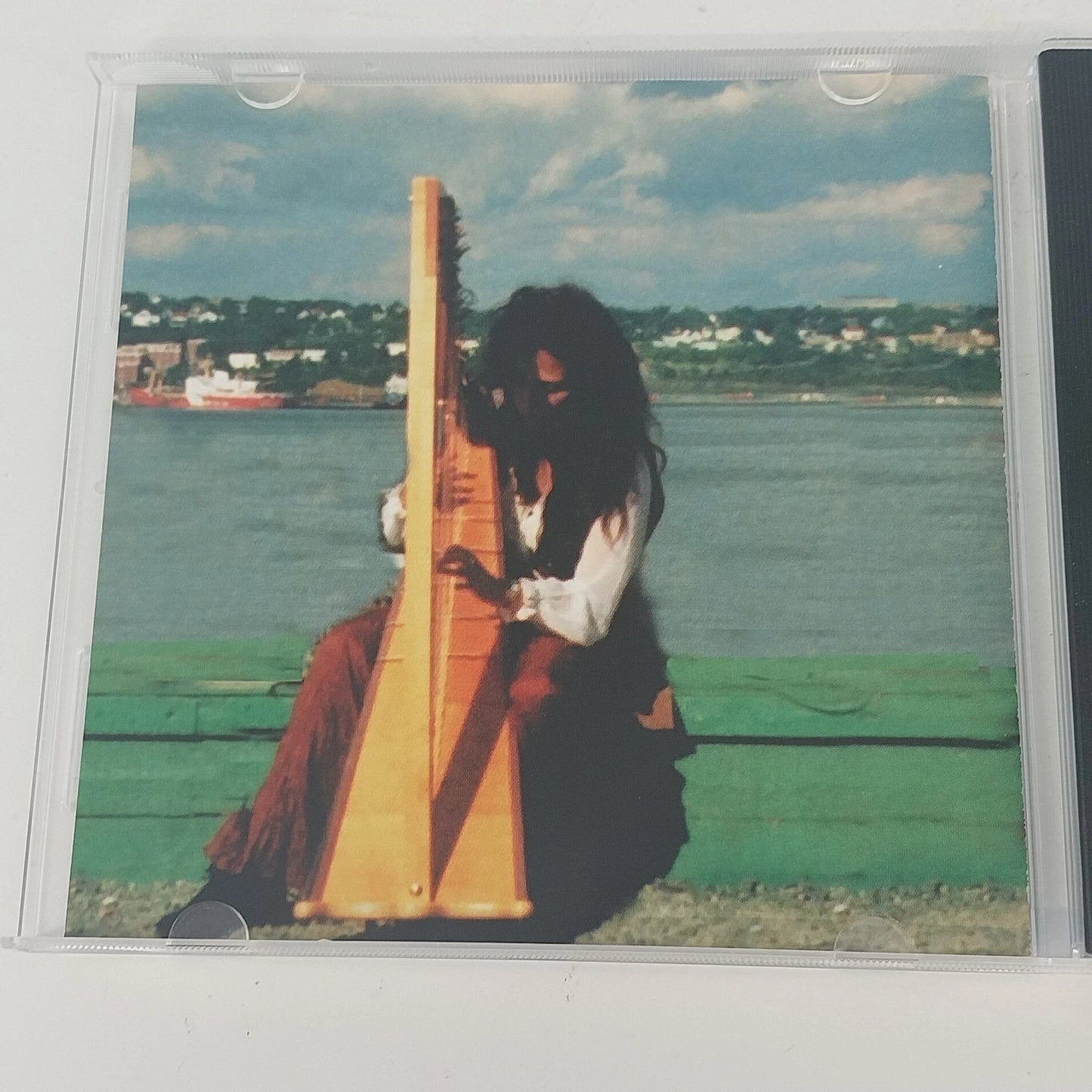 Lisa Lynne Franco Quiet Heart Solo Harp CD 1997 Lavender Sky Music New Age