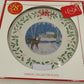 Lenox 2018 Annual Collection Christmas Plate 28th Series Numbered Cabin Deer