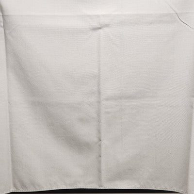 Solid Grey Tablecloth Table Cover Linen Fabric Overlock Hem Square 44"