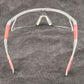 ERB Iworx 15524 Safety Glasses Red Gray Clear Lens Z87.1 Plus