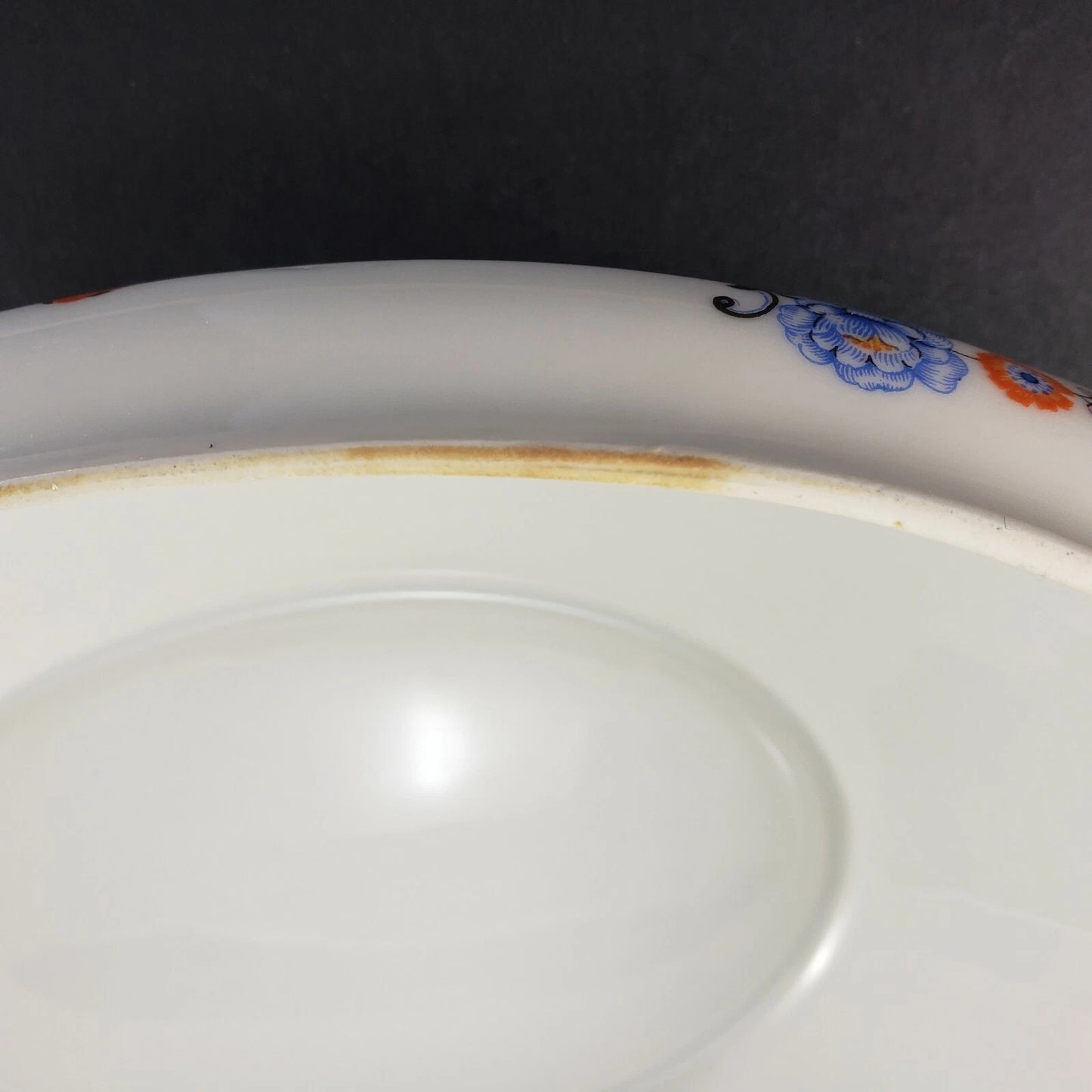 Covered Vegetable Oval Serving Dish Floral Porcelain H J Co Bavaria Antique