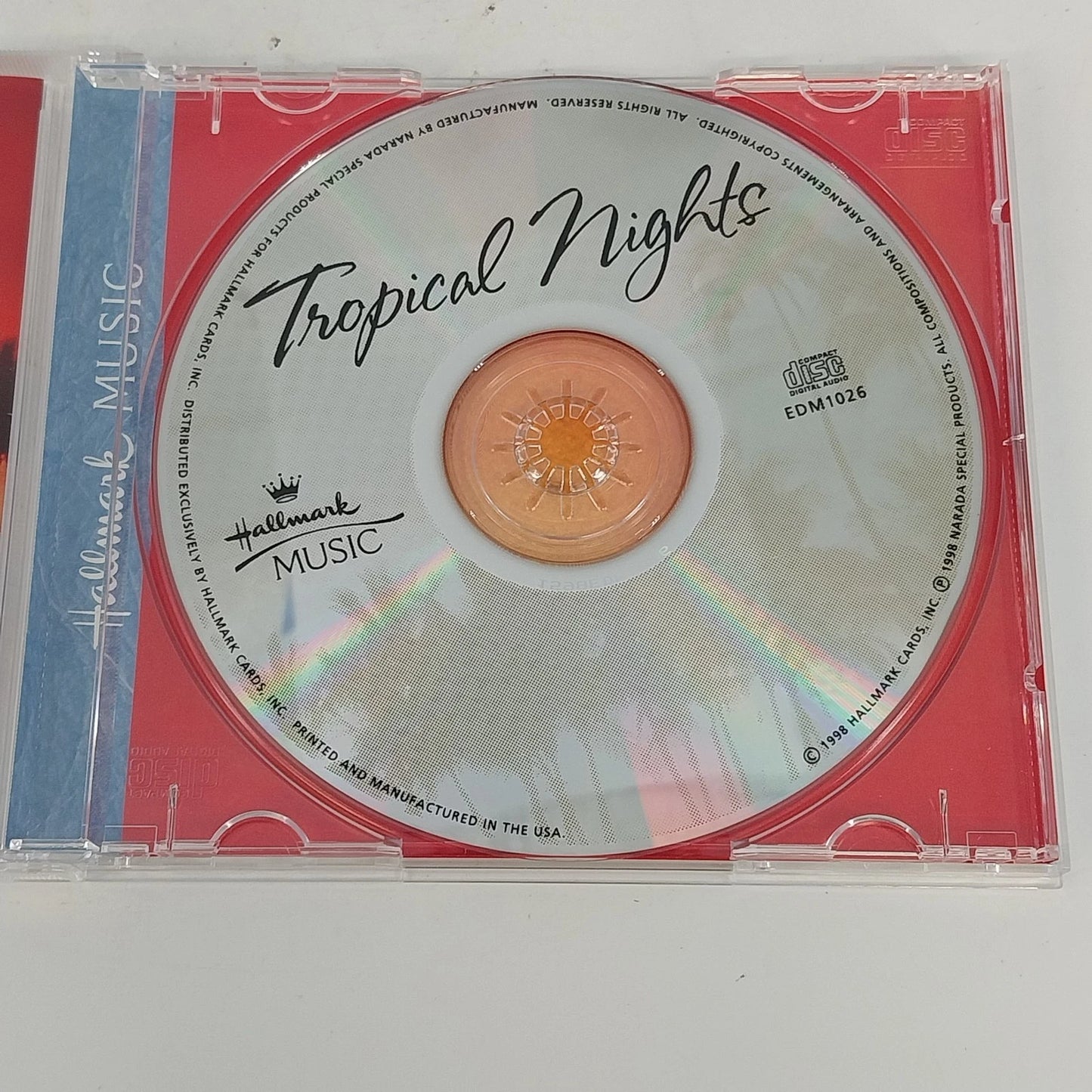 Hallmark Music Tropical Nights Instrumental Various Artists CD 1998 Narada