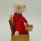 Jack in the Box Santa Claus Jax Handcrafted in Maine Wooden 11.75" Vintage 1988