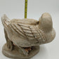 Midori Studio Concrete Carved Sleeping Goose Duck 8.5" Vintage