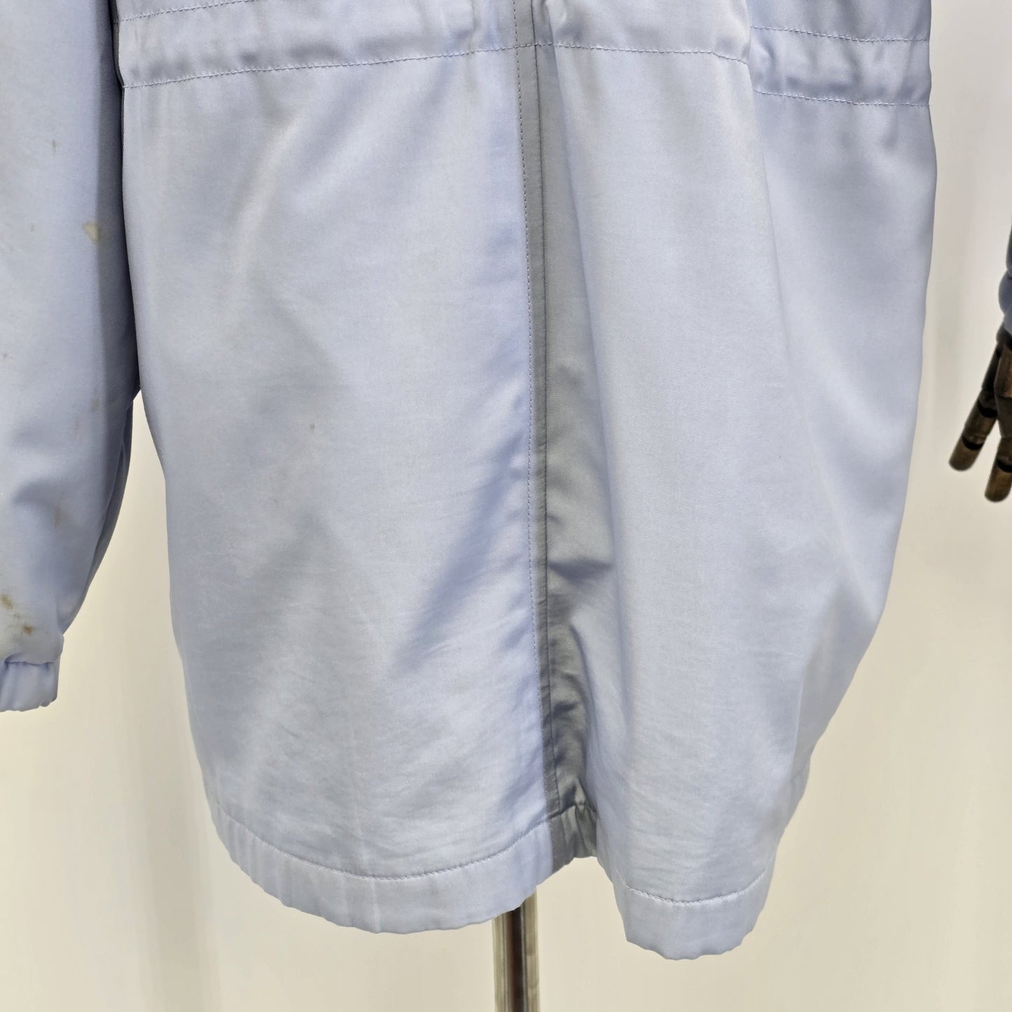 Braetan Women's Outwear Lined Windbreaker Blue Coat Small Jacket Full Zip Hood