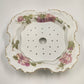 Rosenthal RC Monbijou Butter Dish Pink Roses Gold Trim Bavaria 7"