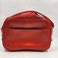 Amelia Earhart Travel Shoulder Bag Red Carry-On Luggage Footed 17" Vintage USA