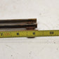 11 Model Train Train Tracks O-27 Gauge Straight 8 7/8" Long w Silver Ties Rusty