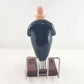 George The Butler Ceramic Pen Pencil Letter Holder 1960's Vintage 9" Tall