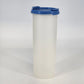 Tupperware 1912-7 Modular Mates Round #4 Sheer 30 oz Container with Blue Lid Vtg