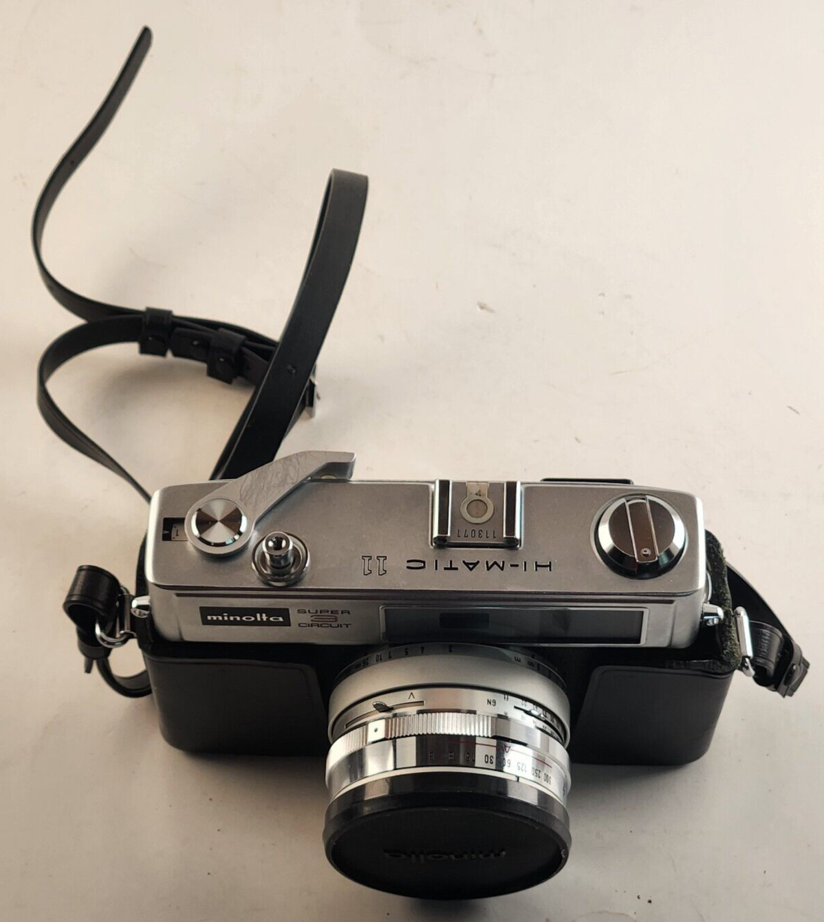 Minolta Hi-matic 11 35MM Camera F1.7 Rokkor Lens Vintage With Original Box