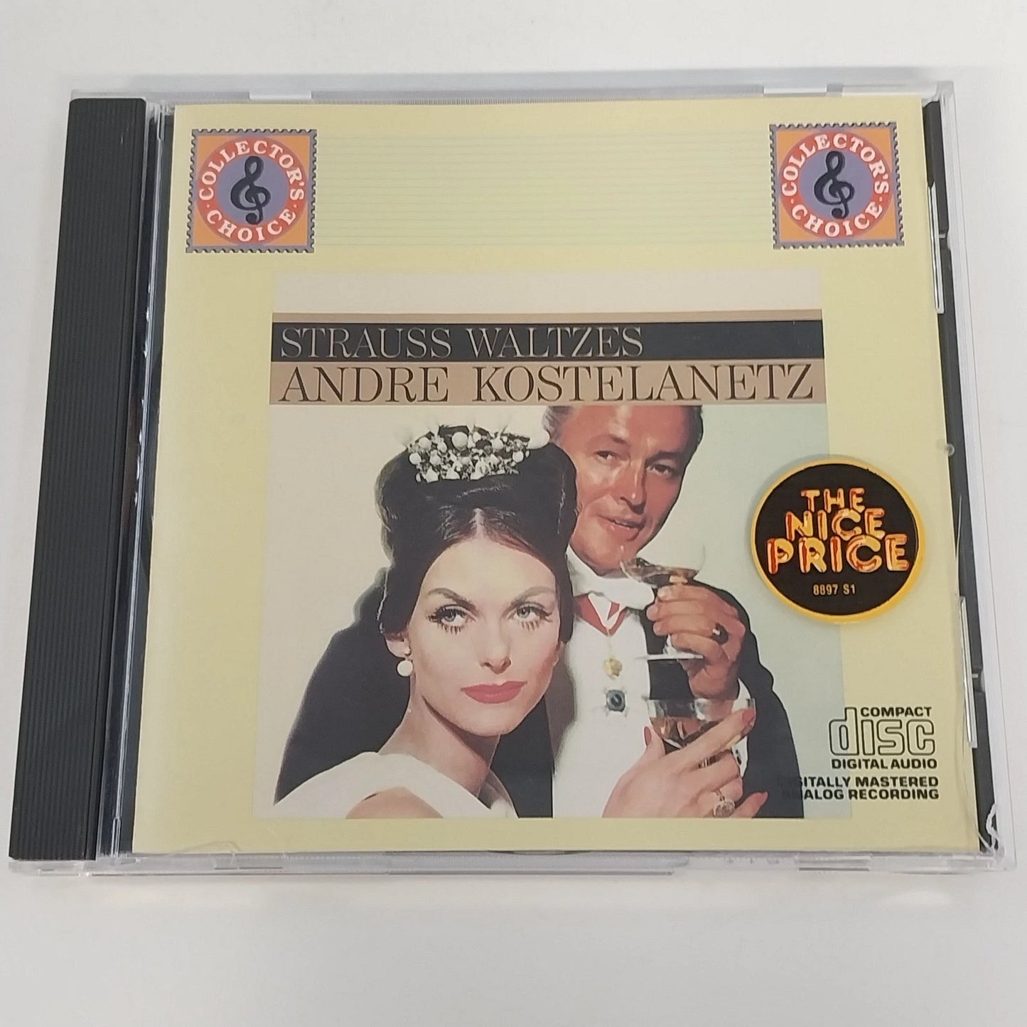 Andre Kostelanetz Strauss Waltzes CD Columbia CK 8162 Collector's Choice Classic