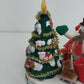 Avon A Wonderful Countdown Christmas Talking Lighted Snowman Advent Tree 23 Pc