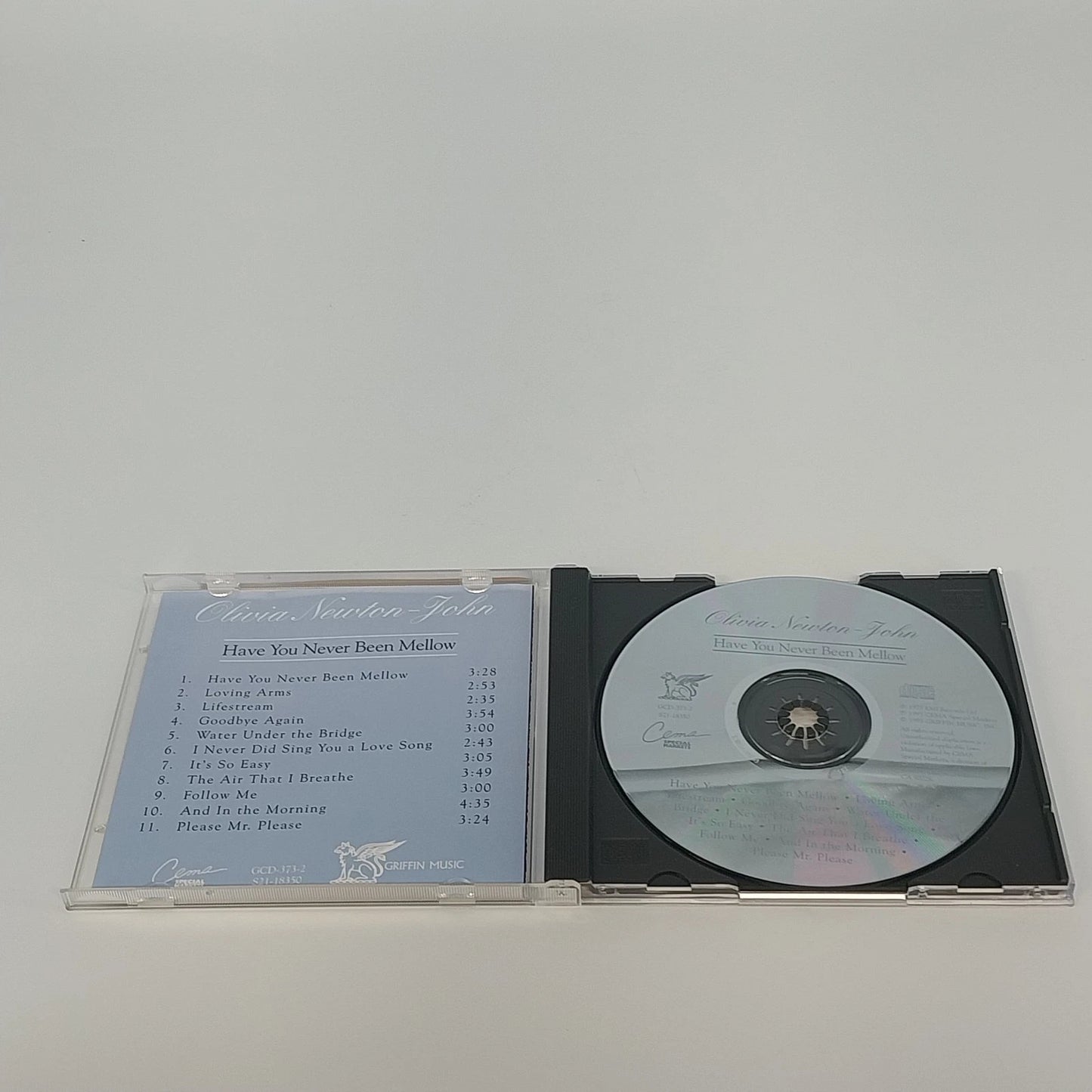 Olivia Newton-John Have You Never Been Mellow CD Griffin GCD-373-2 Album 1995
