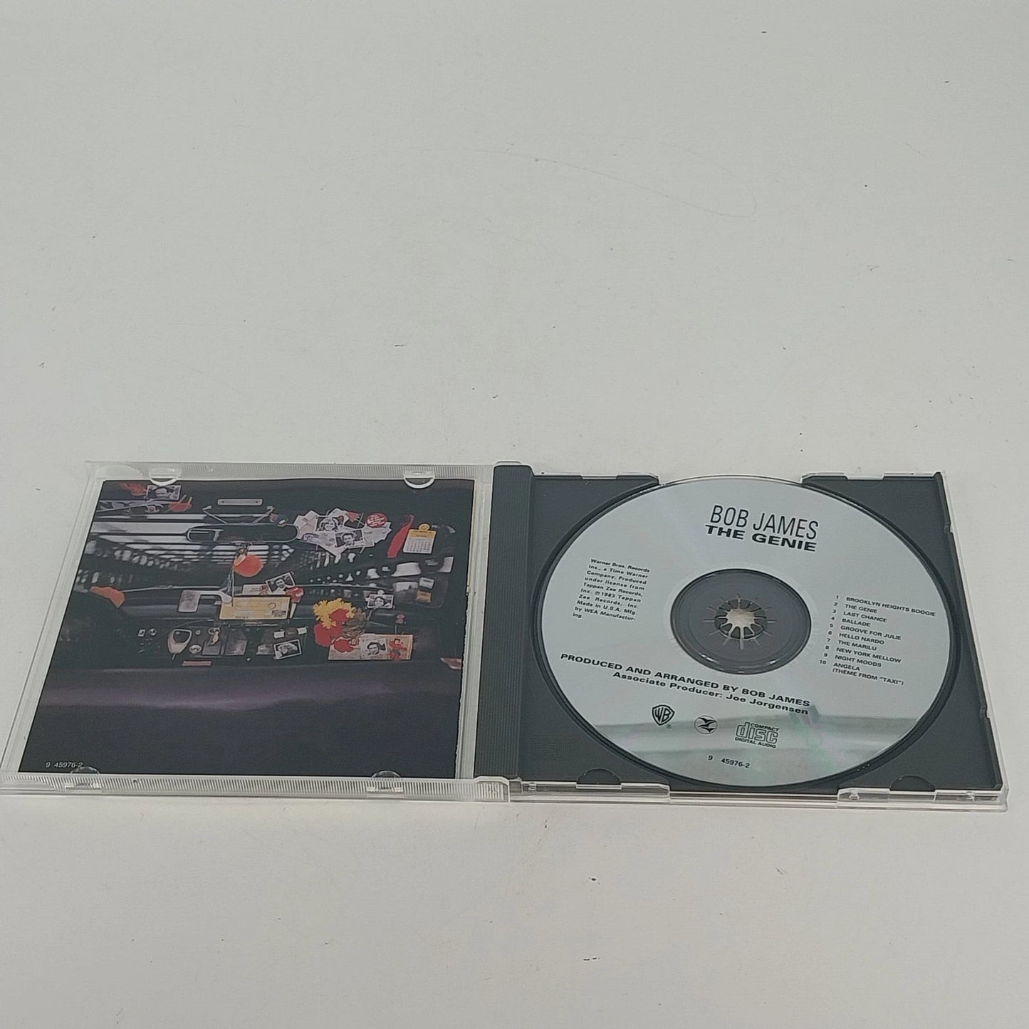 Bob James The Genie CD Jazz Fusion Theme From Taxi Warner Bros 1983 Smooth Jazz