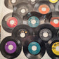 25 Rock & Roll Pop and Country Hits 1950's 45 RPM 7" Vinyl Records No Sleeves