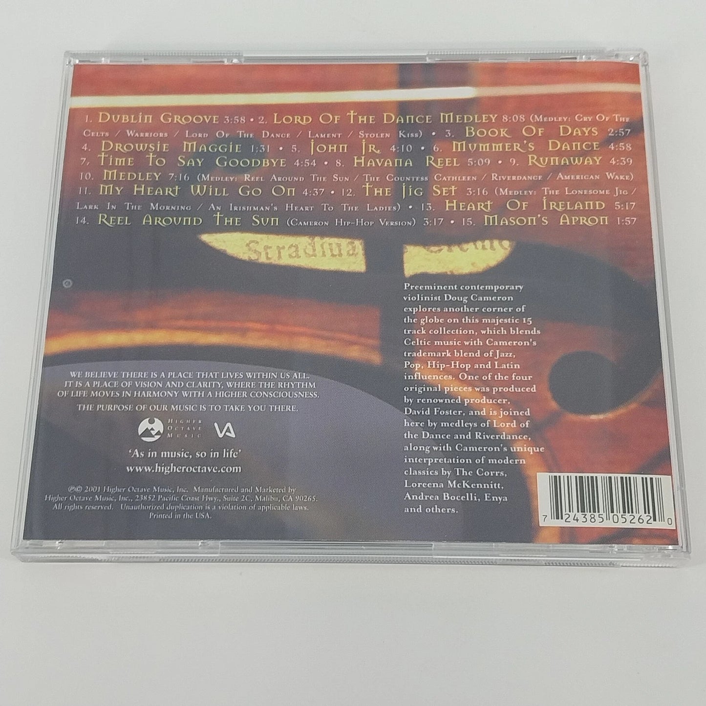 Doug Cameron Celtic Crossroads The Uncharted Path CD 2003 Violin Instrumental