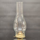Hurricane Kerosene Oil Lamp Plume Atwood Eagle Clear Glass Chimney 19.75"h Vtg