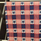 Red White and Blue Table Runner With Stars Design July 4th Themed 90 x 20 in