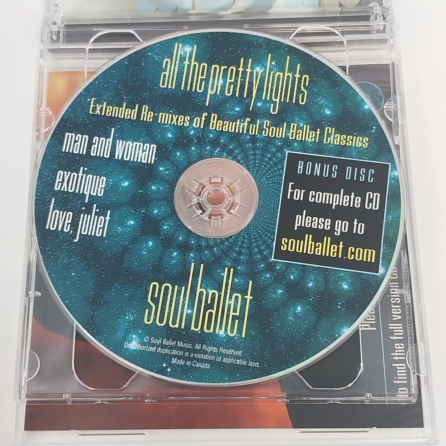 Rick Kelly Soulballet Dream Beat Dream & All Pretty Lights CD Smooth Jazz 2005