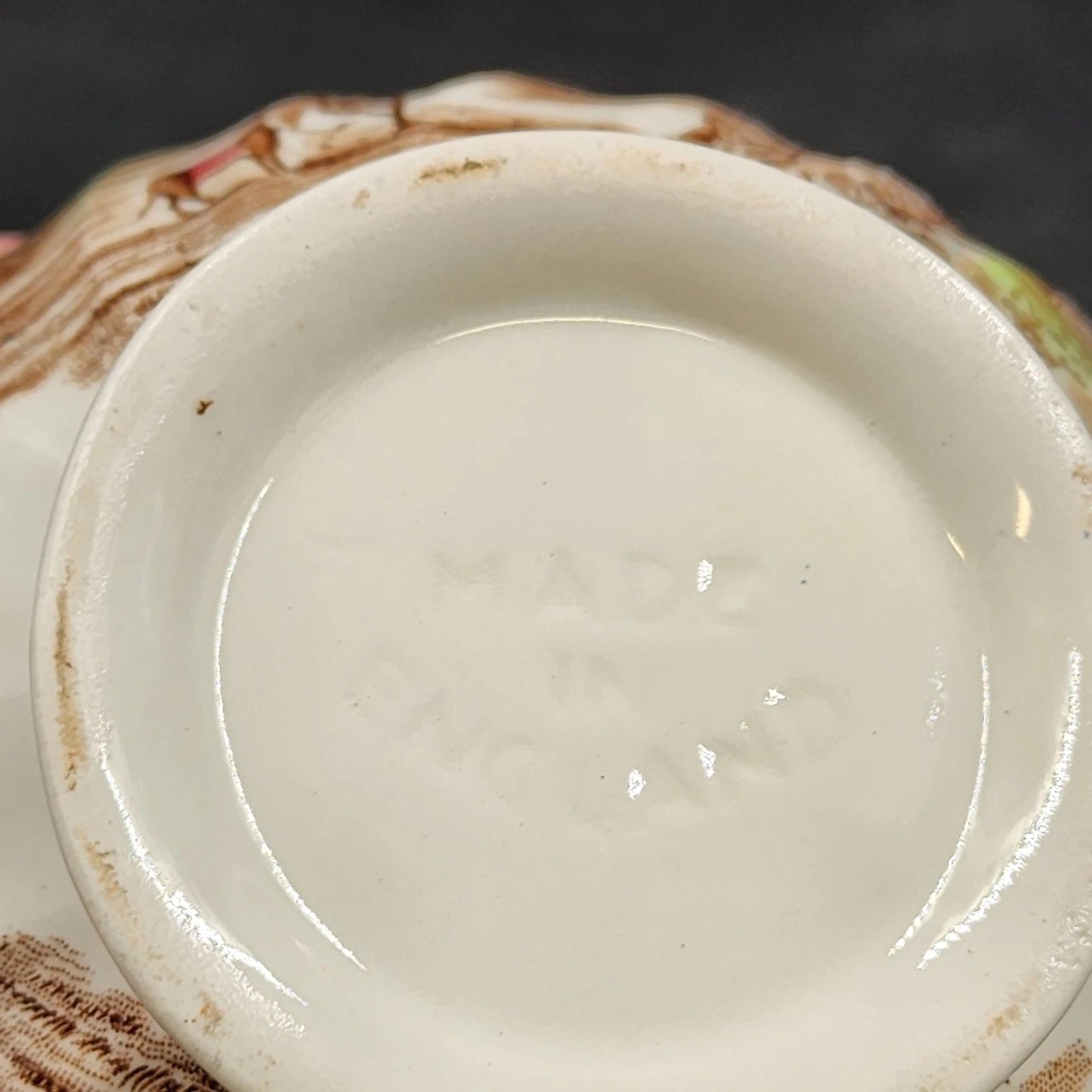 Johnson Bros Heritage Hall Sugar Bowl & Lid Spanish Hacienda Ironstone England