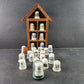 20+ Porcelain Thimbles Display Box Travel Liverpool Beatles Great Britain Flower