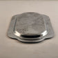 Vintage Silver Plated Engraved Serving Tray with Handles 10"x6"