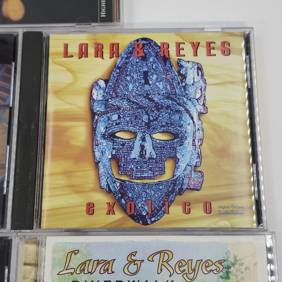 Lara & Reyes 5 CD World Jazz Exotico Riverwalk Two Guitars Latin Higher Octave