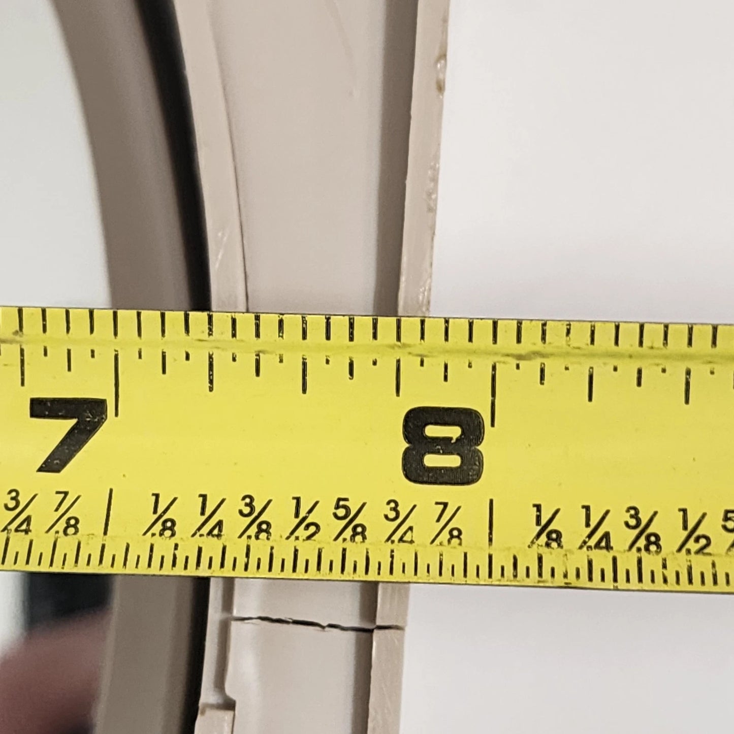 Lighted Makeup Mirror Magnifying / Standard Starburst Kitsch Glam Beige Case