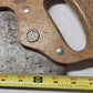 Disston No 1 Rancher 25.5" Crosscut Hand Saw Wood Handle USA Vintage