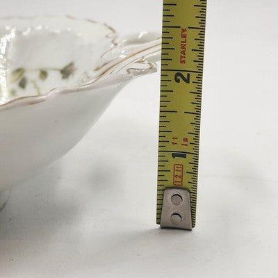 Rosenthal RC Monbijou China Vegetable Bowl Pink Bavaria Roses w Handle Chipped