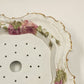 Rosenthal RC Monbijou Butter Dish Pink Roses Gold Trim Bavaria 7"