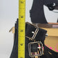 Bella Marie Tevo 2 Gladiator Sandals Womens 8 Black Fringe Studded