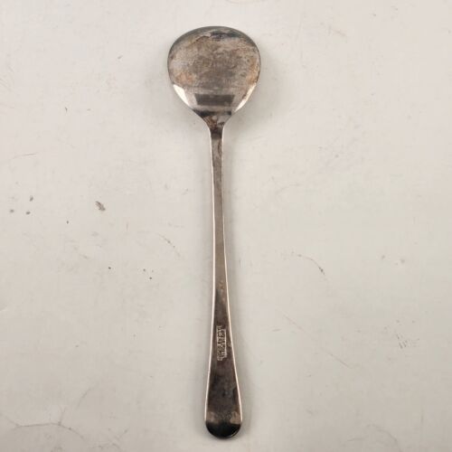 Salad Server Set Fork Spoon Sheffield England Silverplated Vintage 9.25"