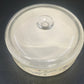 Pfaltzgraff April 2.5 Qt Casserole Dish w Glass Lid Floral Stoneware Vintage USA