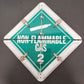 8 Legend DOT Placard Sign Aluminum Self Contained Split Panel for Roll-up Doors