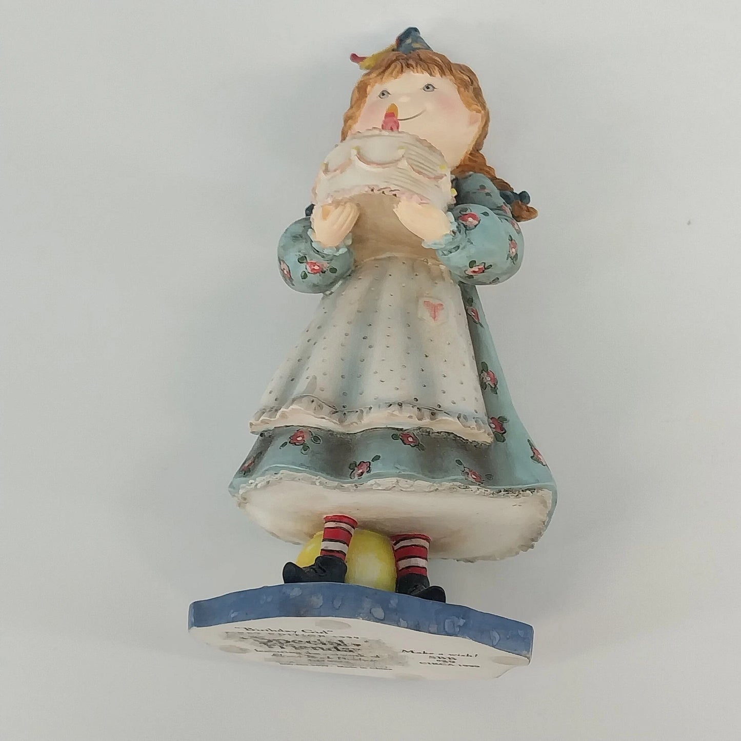 Special Friends Birthday Girl Figurine 1999 1st Edition Sherri Buck Baldwin #39