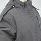 Eddie Bauer WeatherEdge Women’s Large Black Insulated Waterproof Jacket Detachable Hood Winter Coat