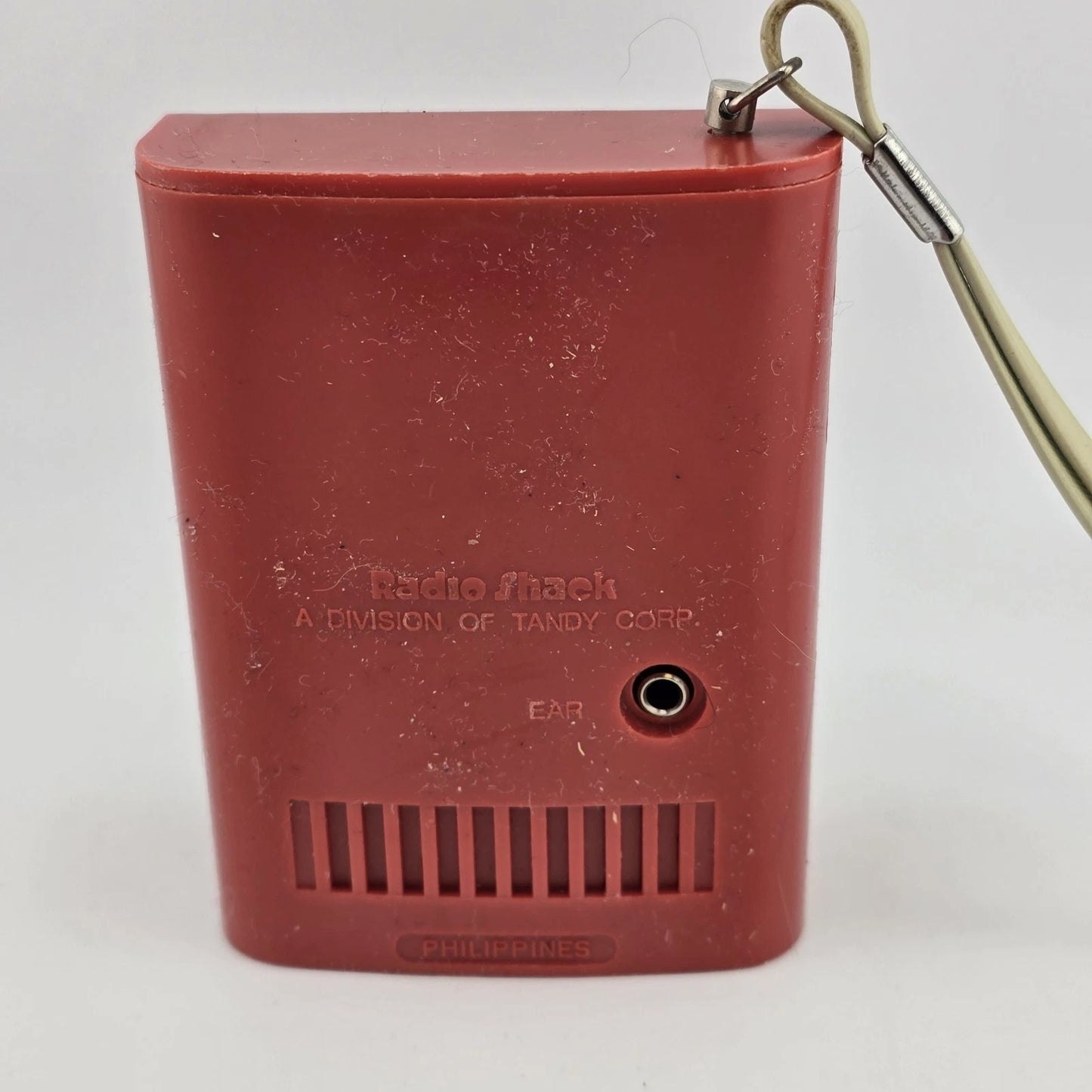 Realistic Flavoradio Transistor Radio Red Radio Shack Pocket Size Parts Repair