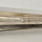 Hand Forged Sterling Handle Sugar Shell Spoon 2080 Silver Vintage 7"