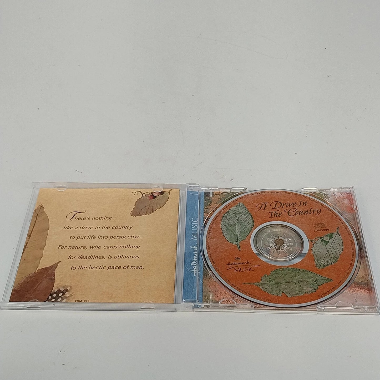 Hallmark Music A Drive In The Country CD Various Artists Instrumental New Age