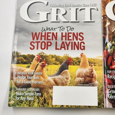 4 Grit Magazine March/April May/June Sept/Oct Nov/Dec 2021 Editions