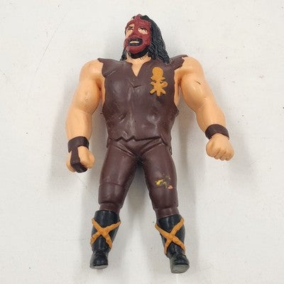 Mankind Figure 5" WWF Bend Ems Wrestling 1997 Series 5 Just Toys Titan Sports