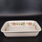 Wedgwood Quince Rectangular Baker 10” Oven to Table Fruit Ring England Vintage